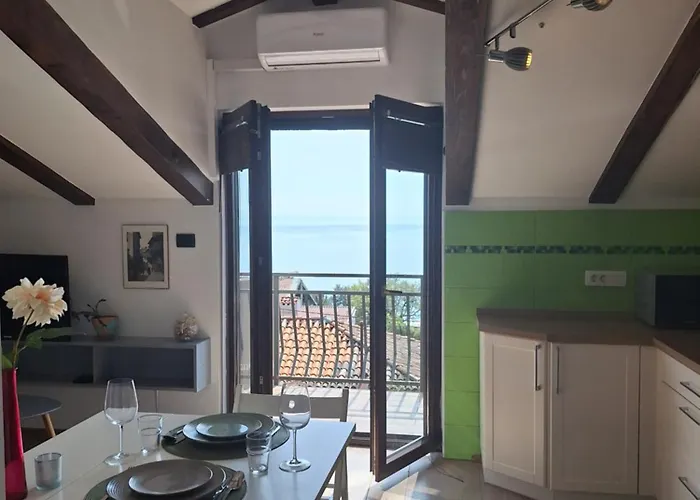 Lägenhet Fenix - Stunning View, Great Location & Free Parking Opatija